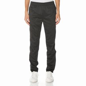 Kappa 222 Banda Aderno Track Pants Black | US8759160