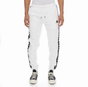 Kappa 222 Banda Alanz 2 Sweatpants White Black | OS9346581