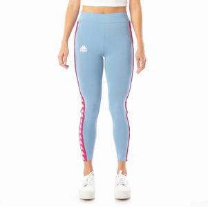 Kappa 222 Banda Anen 2 Leggings Light Blue Pink | CO8613475