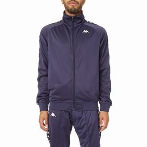 Kappa 222 Banda Anniston Track Jackets Blue Black | CR5392641