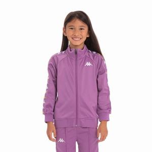 Kappa 222 Banda Annistonin Track Jackets Purple Lavender | EQ3872490