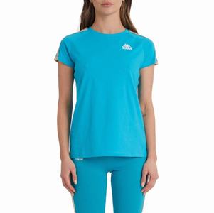 Kappa 222 Banda Apan 2 T Shirts Light Turquoise | MU0823956