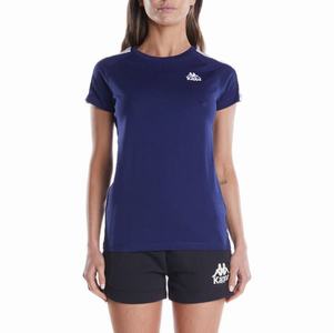 Kappa 222 Banda Apan 2 T Shirts Navy | VR3516097
