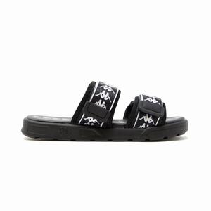 Kappa 222 Banda Aster 1 Sandals Black White | CF3271065