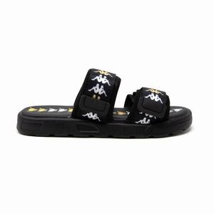 Kappa 222 Banda Aster 4 Slides Black White | VO0873496