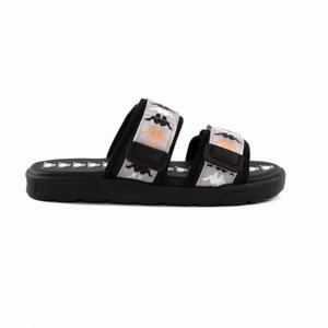 Kappa 222 Banda Aster 6 Slides Black Light Yellow | YP9371852