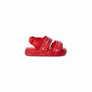 Kappa 222 Banda Aster 7 Kids Sandals Red White | UA0851437