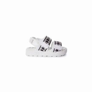 Kappa 222 Banda Aster 7 Toddlers Sandals White Black | IE3192675