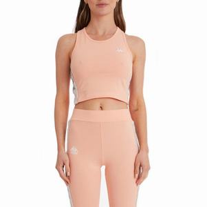 Kappa 222 Banda Atvan 2 Crop Tank Sports Bra Coral | NP4625371