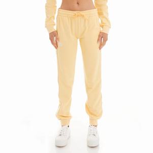 Kappa 222 Banda Beicegel Sweatpants Light Yellow White | QR9047268