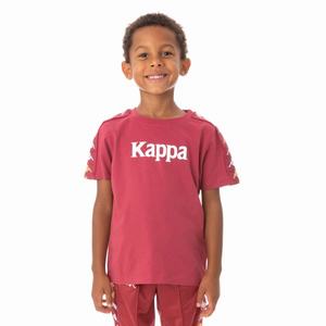 Kappa 222 Banda Bendocin T Shirts Burgundy | VF6072458
