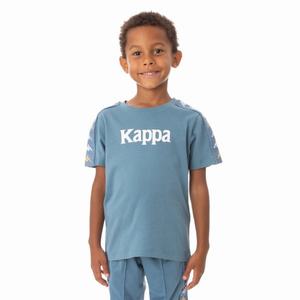 Kappa 222 Banda Bendocin T Shirts Light Blue | VM9246153