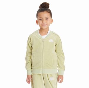 Kappa 222 Banda Benettin Track Jackets Green Olive | DL7245186
