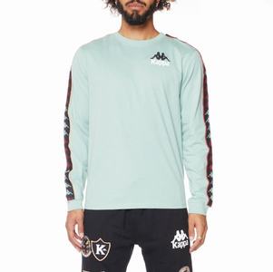 Kappa 222 Banda Bones T Shirts Olive | OM6871450