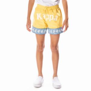 Kappa 222 Banda Calabash 3 Shorts Yellow Light Blue | IW9826574