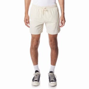 Kappa 222 Banda Coney Swim Trunks Shorts Beige White | OS9438675
