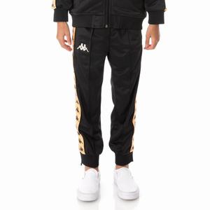 Kappa 222 Banda Deky Track Pants Black | RD7360489