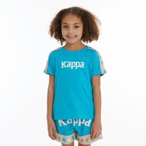 Kappa 222 Banda Deto 2 T Shirts Light Turquoise | PB5097164