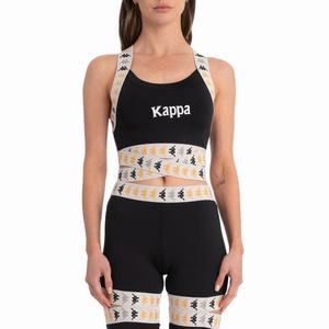 Kappa 222 Banda Dixot 2 T Shirts Black | WF0714562