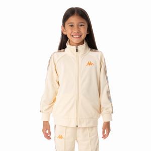 Kappa 222 Banda Dullo Track Jackets Beige | MS2354109