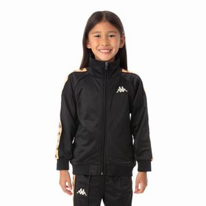 Kappa 222 Banda Dullo Track Jackets Black | TI4578916