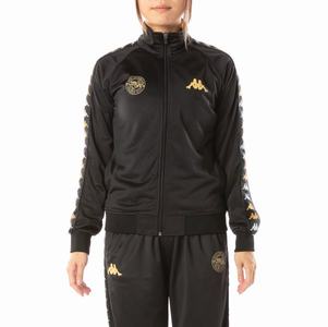 Kappa 222 Banda Flippers Flako Track Jackets Black | AK0593741