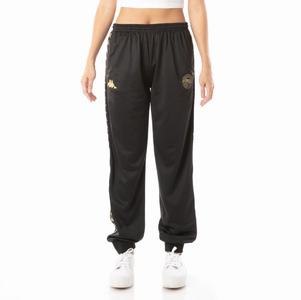 Kappa 222 Banda Flippers Fongel Track Pants Black | HV1275964