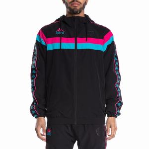 Kappa 222 Banda Gumball Glas Tour Hoodie Black | WX4870362