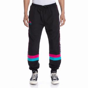 Kappa 222 Banda Gumball Govel Track Pants Black | LV6702149