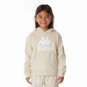 Kappa 222 Banda Hurtado 2 Hoodie Beige | WR1458793
