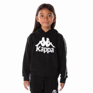 Kappa 222 Banda Hurtado 2 Hoodie Black | BA9472105