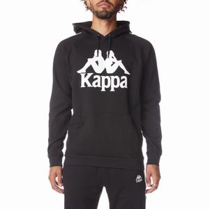 Kappa 222 Banda Hurtado 2 Hoodie Black | EI0981475