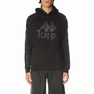 Kappa 222 Banda Hurtado 2 Hoodie Black | MB0743956