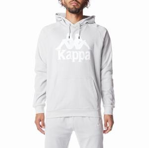 Kappa 222 Banda Hurtado 2 Hoodie Grey White | IS8574069