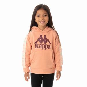 Kappa 222 Banda Hurtado 3 Hoodie Pink Coral | GY6972014
