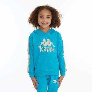 Kappa 222 Banda Hurtado 4 Hoodie Light Turquoise | HF8609413