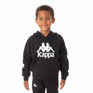 Kappa 222 Banda Hurtadon Hoodie Black | EP5681490