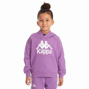 Kappa 222 Banda Hurtadon Hoodie Purple Lavender | NU0916872