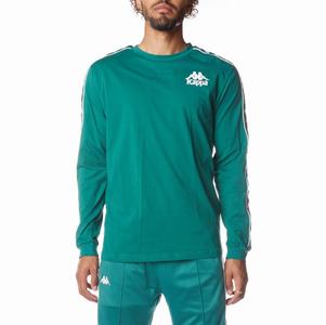 Kappa 222 Banda Lake 3 T Shirts Green | YB3205941