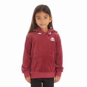 Kappa 222 Banda Loredo Hoodie Burgundy | XL9678142