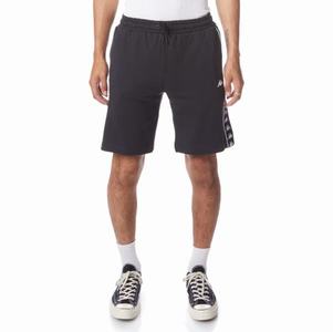 Kappa 222 Banda Marvz 2 Shorts Black White | WN8791032