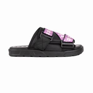 Kappa 222 Banda Mitel 1 Sandals Black Purple | MN9285631