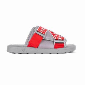 Kappa 222 Banda Mitel 1 Sandals Grey Red White | IG3519276