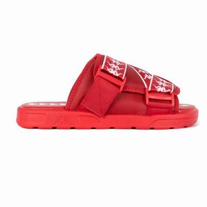 Kappa 222 Banda Mitel 1 Sandals Red White | QO7381924