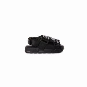 Kappa 222 Banda Mitel 2 Kids Sandals Black White | HE8325769