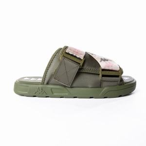 Kappa 222 Banda Mitel 8 Slides Green Olive Pink | OH5432806