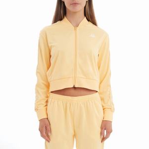 Kappa 222 Banda Ponce Track Jackets Light Yellow White | SZ6890423