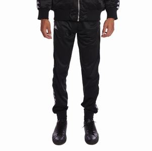 Kappa 222 Banda Rastoriazz Track Pants Black | QM2340965