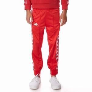 Kappa 222 Banda Rastoriazz Track Pants Red White | GD6509417
