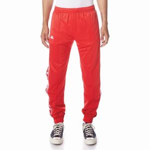 Kappa 222 Banda Rastoriazz Track Pants Red White | JM8317459
